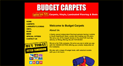 Desktop Screenshot of budgetcarpets.net